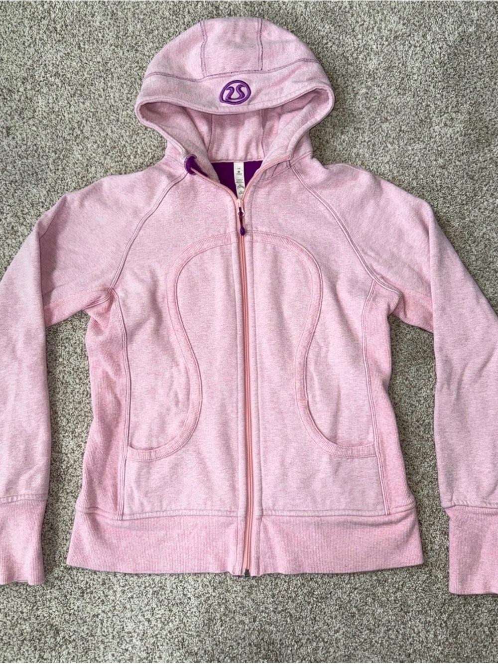 Lululemon Athletica Light Pink Scuba